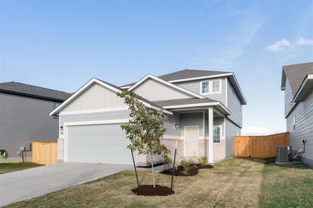 New construction Single-Family house 704 Yellow Ribbon Trl, Jarrell, TX 76537 Stonewall- photo 1 1