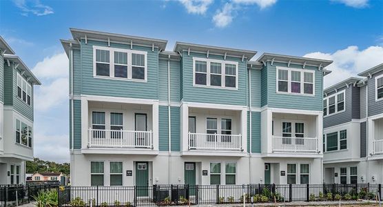 New construction Townhouse house 449 31St Way N, Saint Petersburg, FL 33713 The Carsten- photo 0