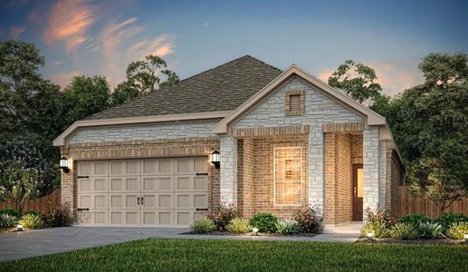 New construction Single-Family house 3076 Sorrento Hill Drive, Katy, TX 77493 Hazelnut- photo 0