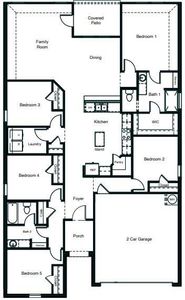 D.R. Horton's Taylor floorplan - All Home and community information, including pricing, included features, terms, availability and amenities, are subject to change at any time without notice or obligation. All Drawings, pictures, photographs, video, square footages, floor plans, elevations, features, colors and sizes are approximate for illustration purposes only and will vary from the homes as built.