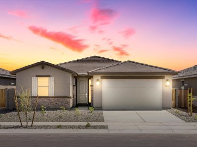 New construction Single-Family house 16072 W Honeysuckle Drive, Surprise, AZ 85387 Lark- photo 0