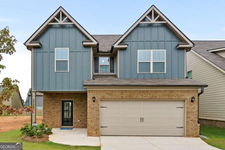 New construction Single-Family house 2385 Aukerman Trce, Hampton, GA 30228 Franklin- photo 0