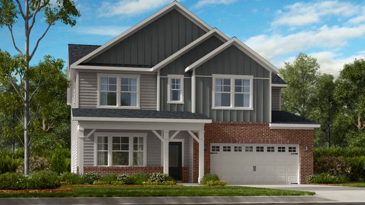 New construction Single-Family house 309 Diamond Bluff Ln, Holly Springs, NC 27540 plan Wayland - image