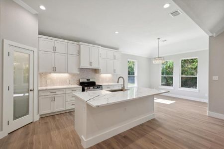 Open Kitchen and living space