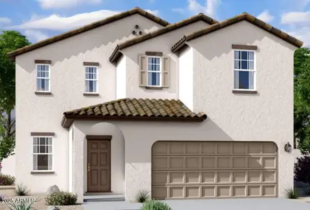 New construction Single-Family house 5955 E Artemis Dr, Florence, AZ 85132 plan The Eclipse - image