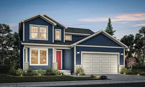 New construction Single-Family house 9127 Golden Buffs Dr, Colorado Springs, CO 80925 plan Snowberry - image