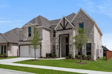 New construction Single-Family house 9928 Casa Frontera Dr, Fort Worth, TX 76179 plan Stonehaven 2F - image