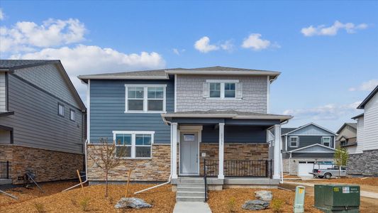 New construction Single-Family house 28611 E 8Th Ave, Watkins, CO 80137 Alamosa- photo 0