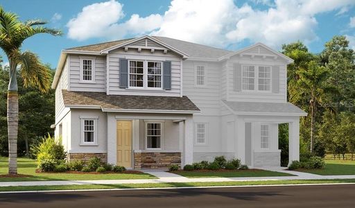 New construction Single-Family house 1480 Erin Breeze Lane, Kissimmee, FL 34744 Boston- photo 0