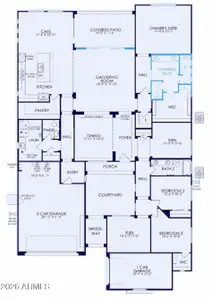 New construction Single-Family house 26079 S 224Th Wy, Queen Creek, AZ 85142 plan Patagonia - image