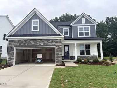 New construction Single-Family house 613 Crescent Wood Trl, Zebulon, NC 27597 plan The Ash C - image