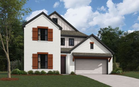 New construction Single-Family house 2100 Baxter Rd, Celina, TX 75009 plan The Childress II - image