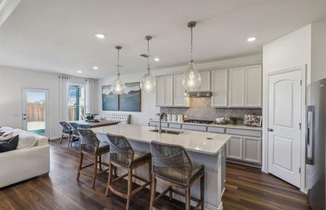 Bright kitchen *real home pictured, model furniture not included