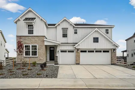New construction Single-Family house 5674 Farrier Pt, Castle Rock, CO 80104 plan Copper - image