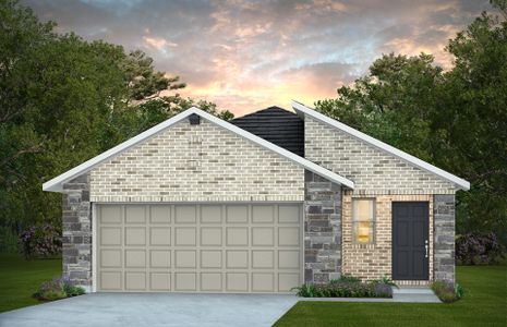 New construction Single-Family house 17214 Boulder Beach Dr, Crosby, TX 77532 plan Afton - image