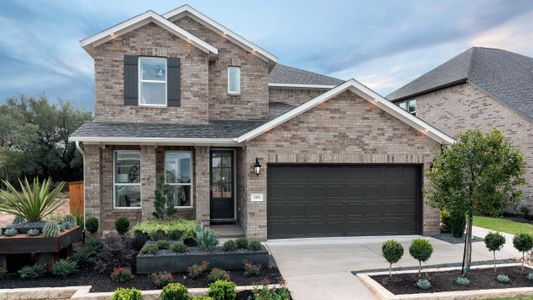 New construction Single-Family house 204 Barton Oak Trail, Georgetown, TX 78628 - photo 0