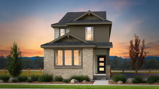 New construction Single-Family house 3275 N Catawba Wy, Aurora, CO 80019 plan Meridian - image