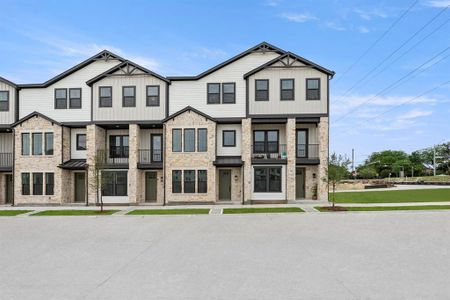New construction Townhouse house 1041 Concan Dr, Plano, TX 75075 plan Davis - image