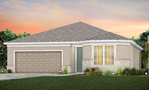 New construction Single-Family house 10353 Sw Captiva Drive, Unit 104, Port Saint Lucie, FL 34987 Cedar- photo 0