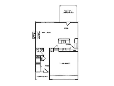 New construction Single-Family house 205 Eryn Ter, Covington, GA 30014 plan Mayfield - image
