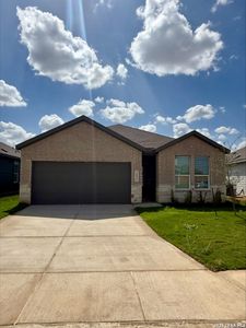 New construction Single-Family house 14831 Quartz Cv, Elmendorf, TX 78112 plan Clearwater - image