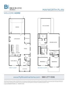 The Mayworth floorplan now available in beautiful Edgewood Preserve in Huntersville, NC.in