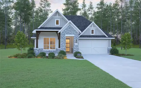New construction Single-Family house 2021 River Maple Dr, Stagecoach, TX 77355 - image