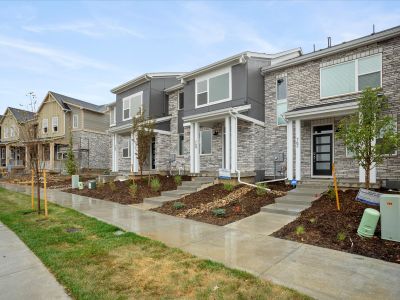 New construction Townhouse house 749 North Shawnee Street, Aurora, CO 80018 - photo 0