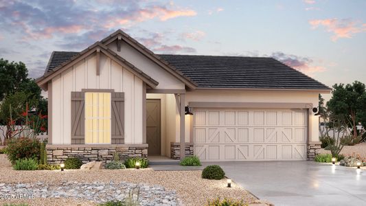 New construction Single-Family house 1332 S 215Th Ln, Buckeye, AZ 85326 plan Clover - image
