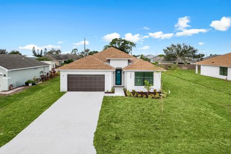 New construction Single-Family house 4650 Sw Pearl Street, Port Saint Lucie, FL 34953 - photo 0