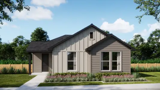 New construction Single-Family house 271 Ezekiel St, Kyle, TX 78640 plan 3501 - image