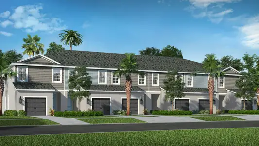 New construction Townhouse house 6204 Dry Tortugas Dr, Sarasota, FL 34241 plan Avery - image