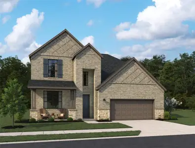 New construction Single-Family house 7907 Jasper Meadows Wy, Angleton, TX 77515 plan Aubrey - image