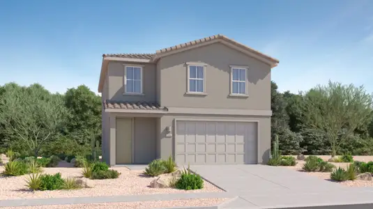 New construction Single-Family house 7068 W Indian Clover Wy, Tucson, AZ 85757 plan Columbus - image