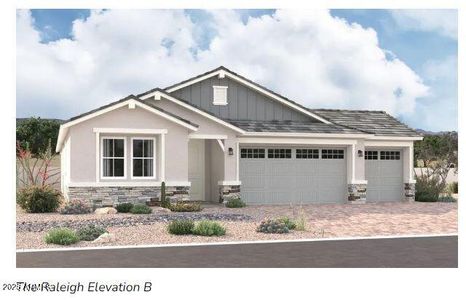 New construction Single-Family house 12029 W Marguerite Ave, Avondale, AZ 85323 Raleigh- photo 0