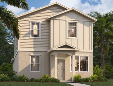 New construction Single-Family house 5554 Stockade Boulevard, Saint Cloud, FL 34771 The Logan- photo 0