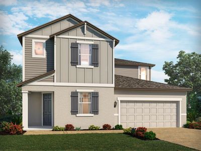 New construction Single-Family house 372 Birkdale Drive, Daytona Beach, FL 32124 Verona- photo 0