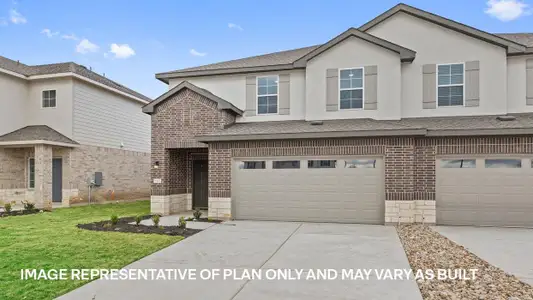 New construction Townhouse house 15016-B Afleet Alex St, Unit B, Manor, TX 78653 - image