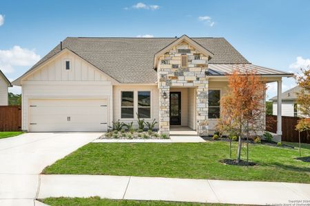 New construction Single-Family house 4535 Yoakum Valley, Schertz, TX 78108 Avalon II (2881-CM-50)- photo 0