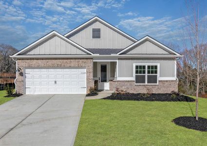 New construction Single-Family house 3714 Saddle Bag Court, Dacula, GA 30019 - photo 0