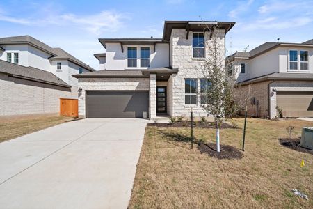 New construction Single-Family house 316 Lariat Lp, Liberty Hill, TX 78642 Linden- photo 24 24