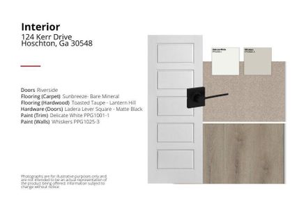 New construction Single-Family house 124 Kerr Dr, Hoschton, GA 30548 plan Pearson - image