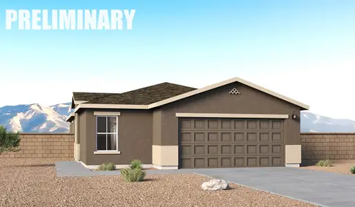 New construction Single-Family house 6247 E Campolina Trl, Tucson, AZ 85756 plan Aloe - Plan C30A - image
