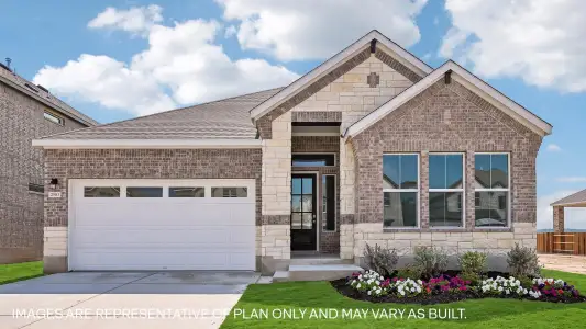 New construction Single-Family house 2428 Tumbleweed Bnd, Leander, TX 78628 plan The Campbell - image