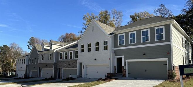 New construction Townhouse house 143 Bluffington Way, Marietta, GA 30066 Brooks- photo 0