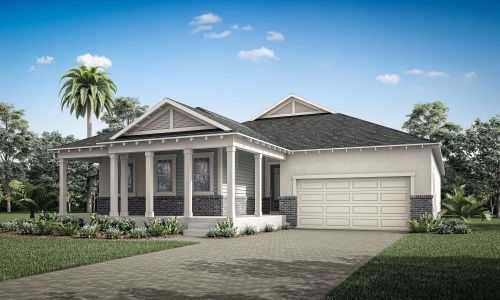 New construction Single-Family house 406 Free Range Dr, Groveland, FL 34736 plan Lake Clark - image