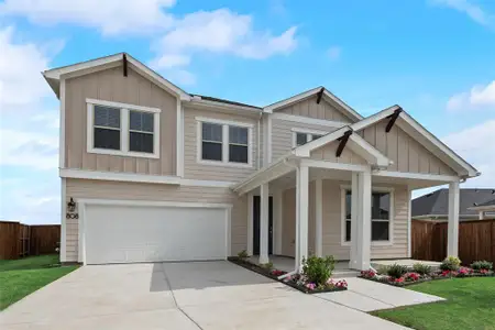 New construction Single-Family house 808 Hayes Ct, Crowley, TX 76036 plan Mirabel - image