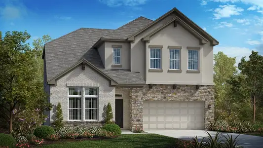 New construction Single-Family house 15419 Ivory Hls, San Antonio, TX 78247 plan Jacinto - image