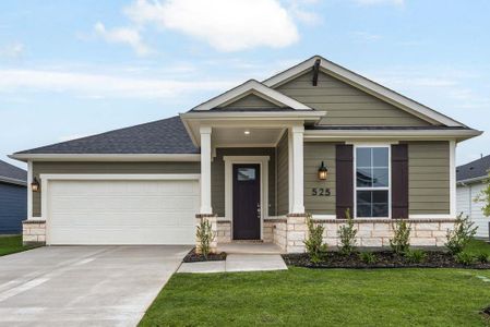 New construction Single-Family house 525 Marcus Ln, Crowley, TX 76036 plan Aurora - image
