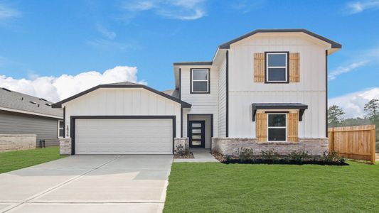 New construction Single-Family house 8738 Lake Valley Dr, Montgomery, TX 77316 plan Midland - image